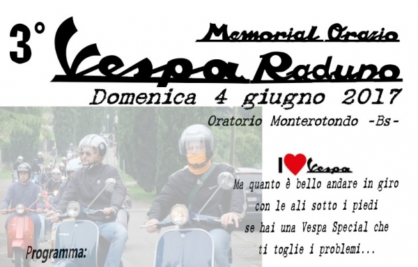 3&deg; Vespa Raduno - Memorial Orazio